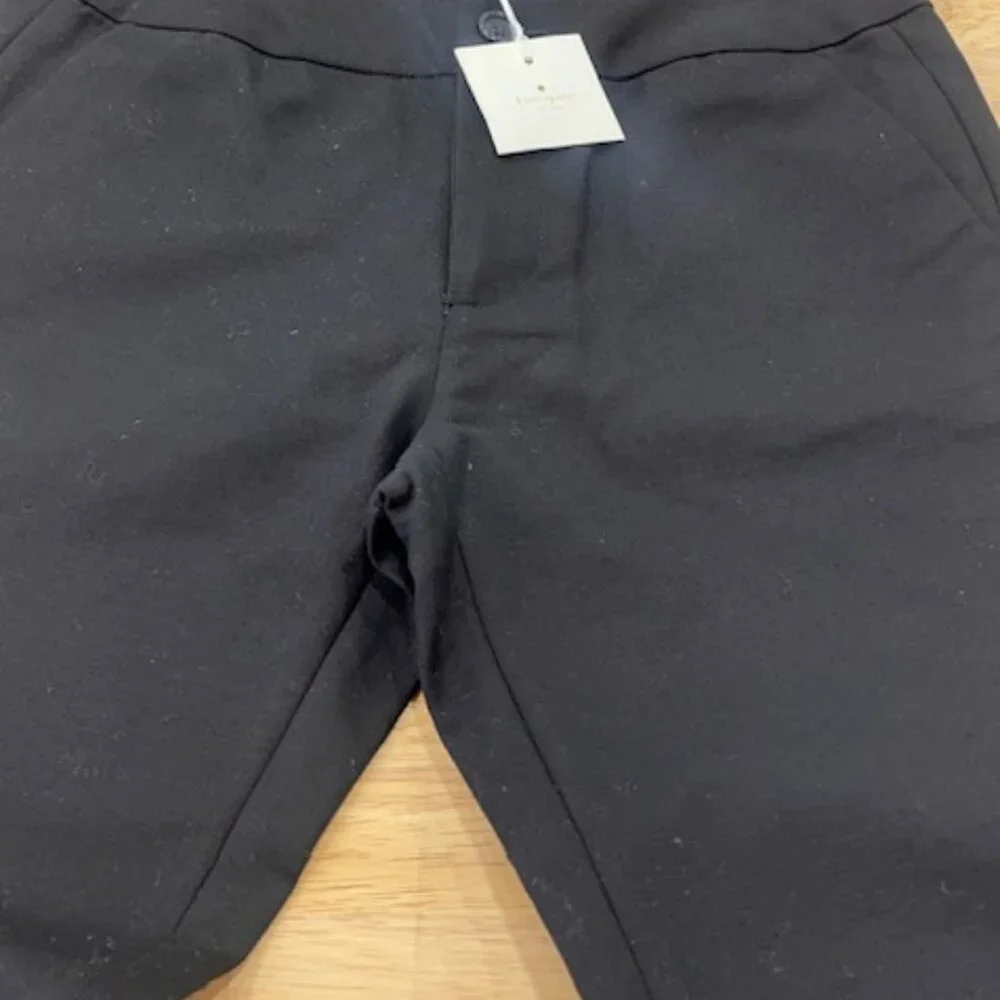 Kate Spade Black  Ribbon Pants, Kids Size 12 - Picture 8 of 9